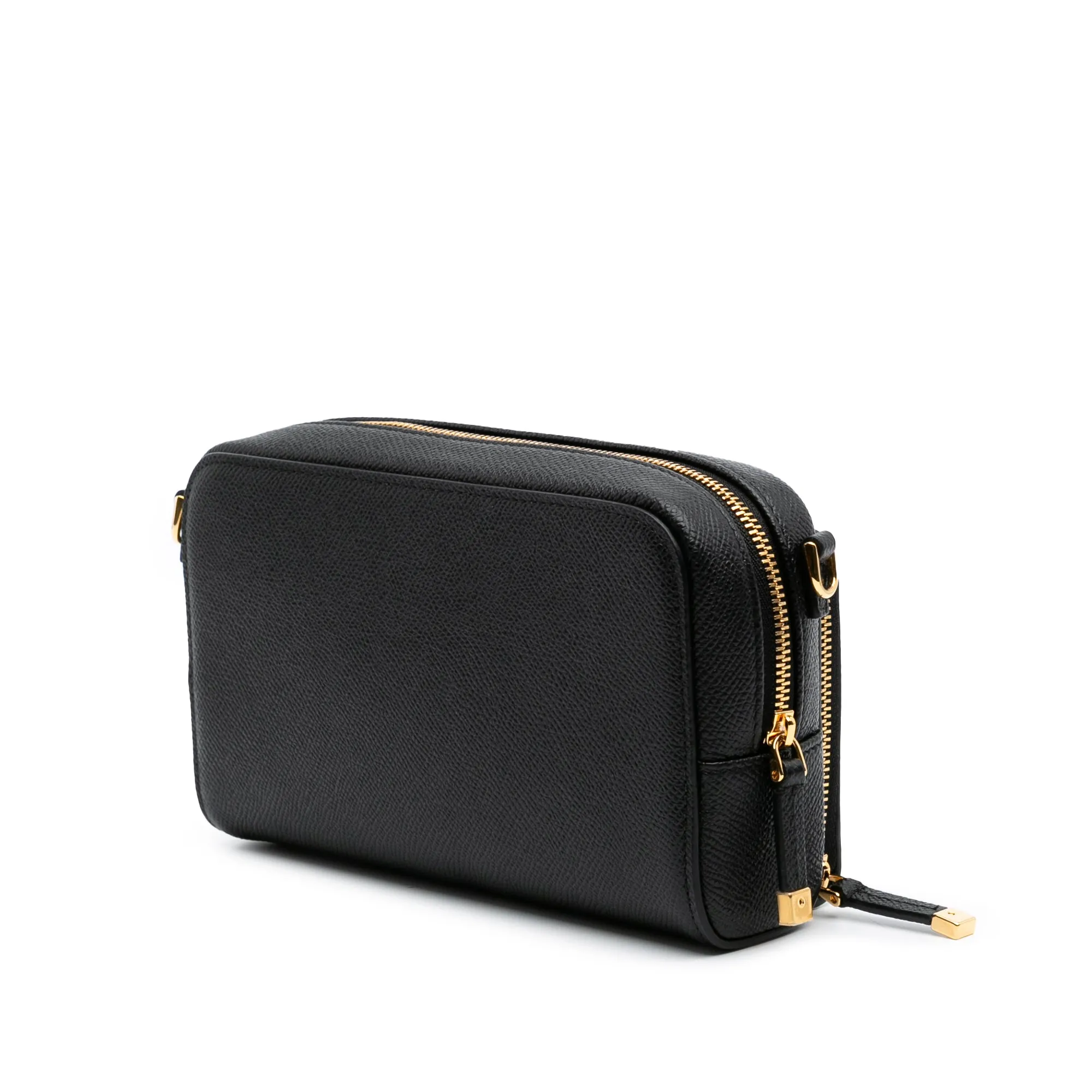 Grained Calfskin Caro Double Pouch