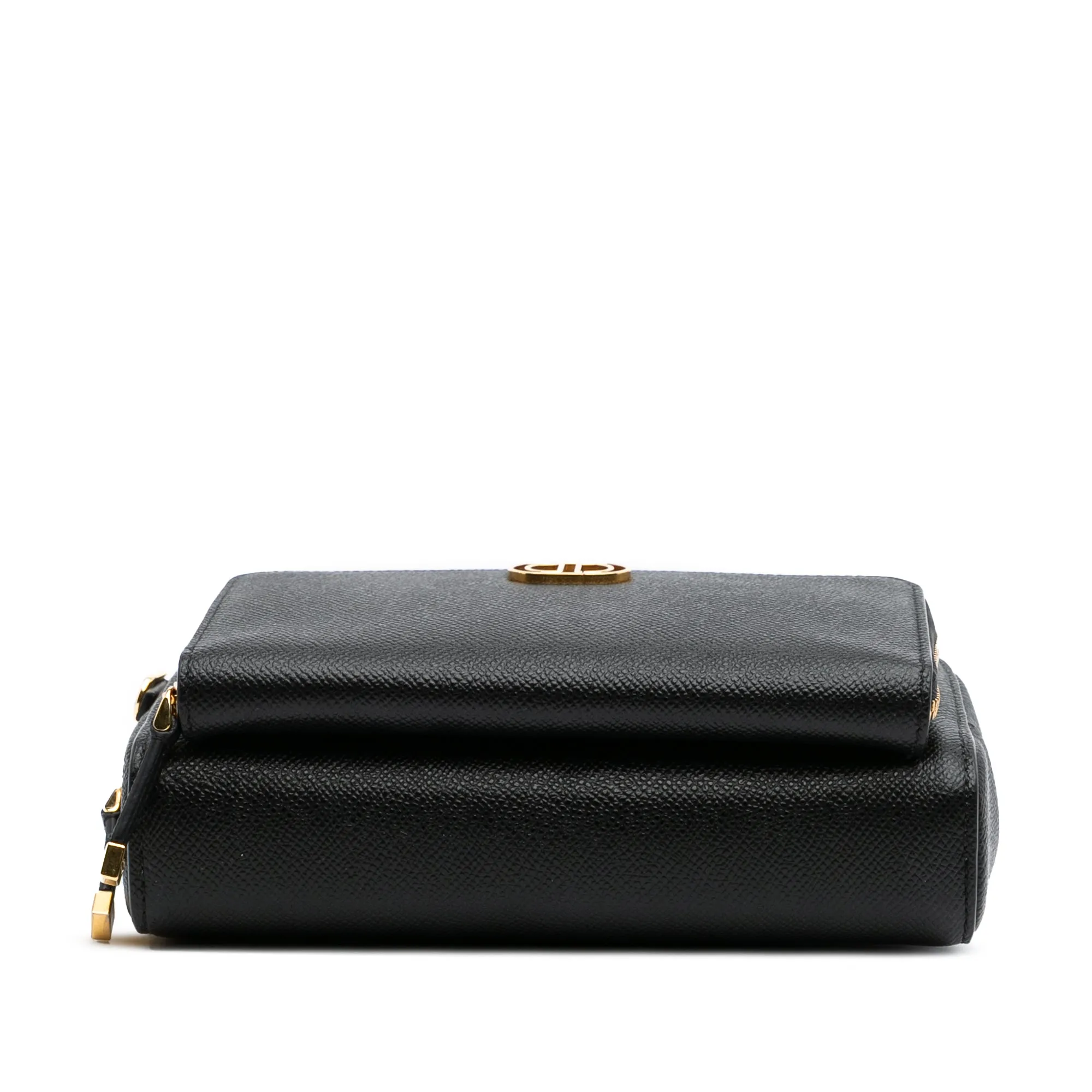 Grained Calfskin Caro Double Pouch