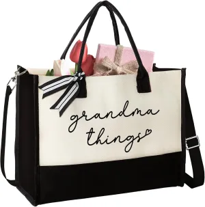 Grandma Gifts - Birthday, Mothers Day Gifts for Grandma from Grandchildren - Tote Bag
