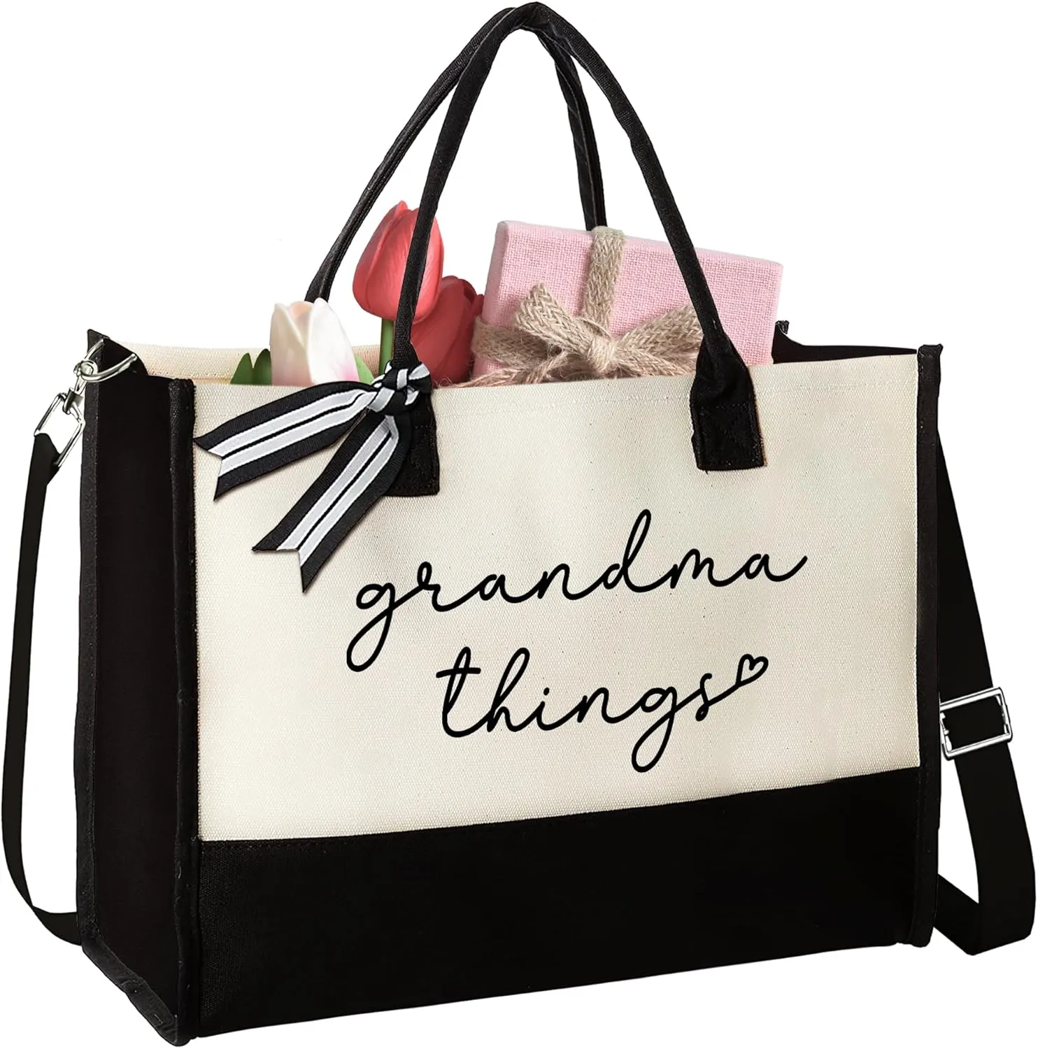 Grandma Gifts - Birthday, Mothers Day Gifts for Grandma from Grandchildren - Tote Bag
