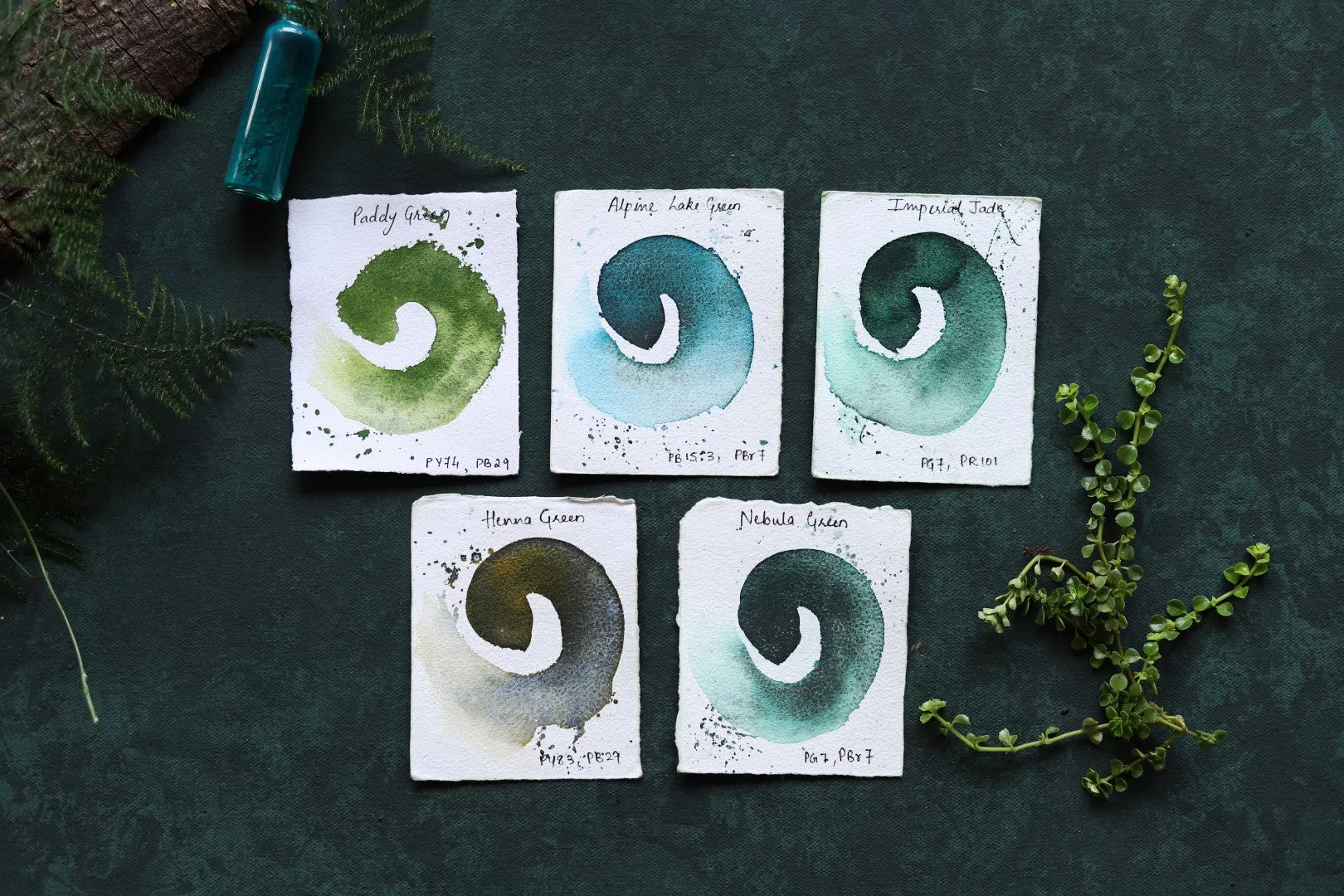 GRANULATING GREENS PALETTE