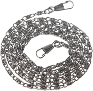 GRFIT Bag Strap Shoulder Bag Replacement Shoulder Bag with Handle Chain Strap Metal Bag Shoulder Strap (Slilver)