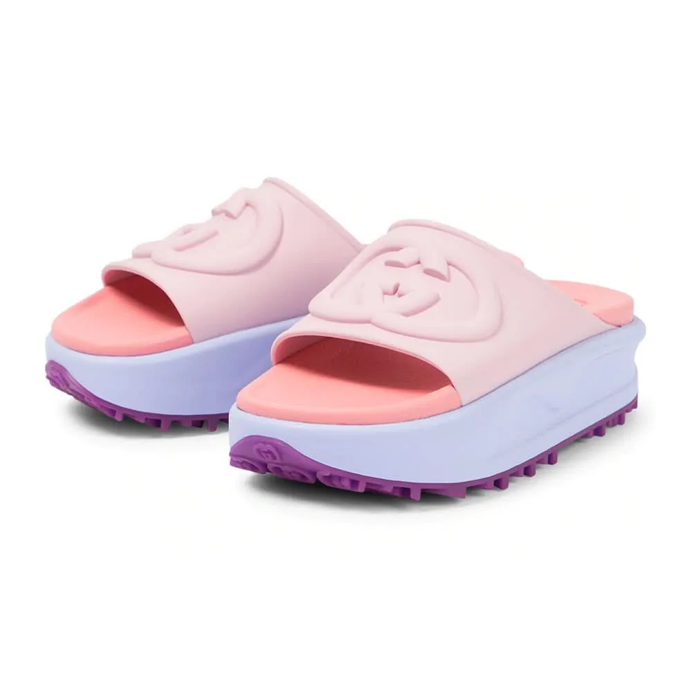 GUCCI Miami Interlocking G platform sandals