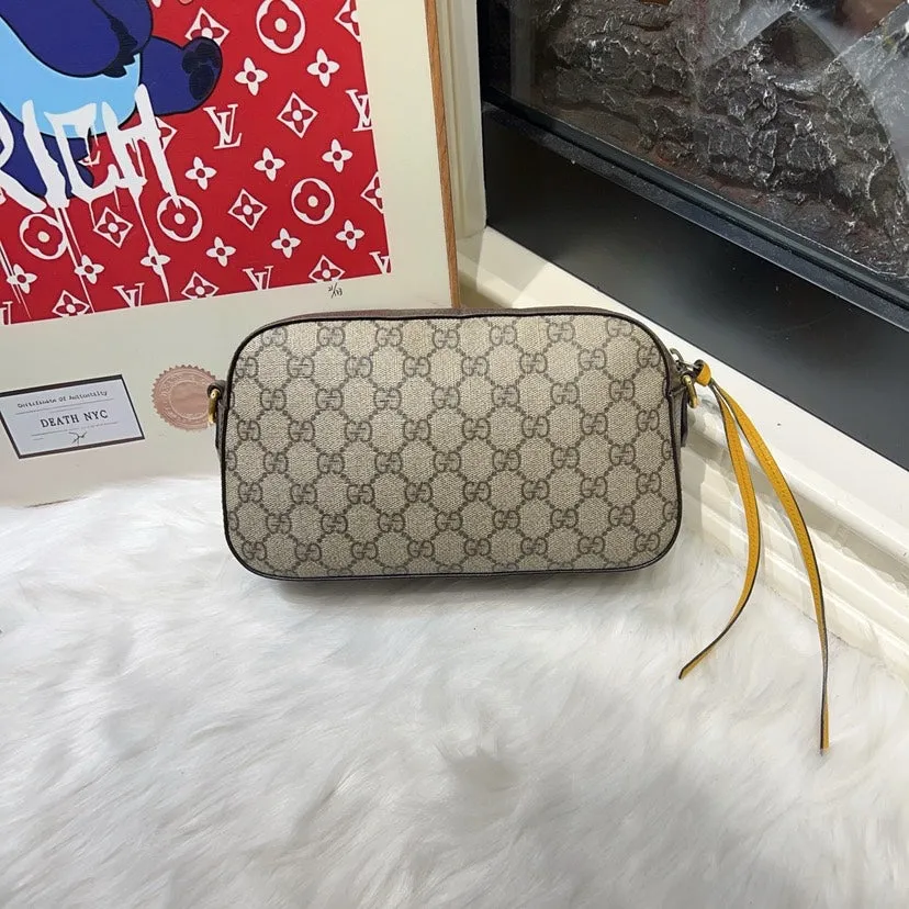 Gucci Ophidia Beige Camera Bag
