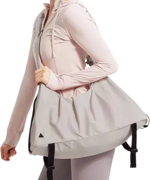 Gym bag for women Waterproof yoga mat bag multipocket yoga mat carrier With waterproof wet bag and drawstring water bottle pocket, adjustable shoulder straps Can be carried or worn