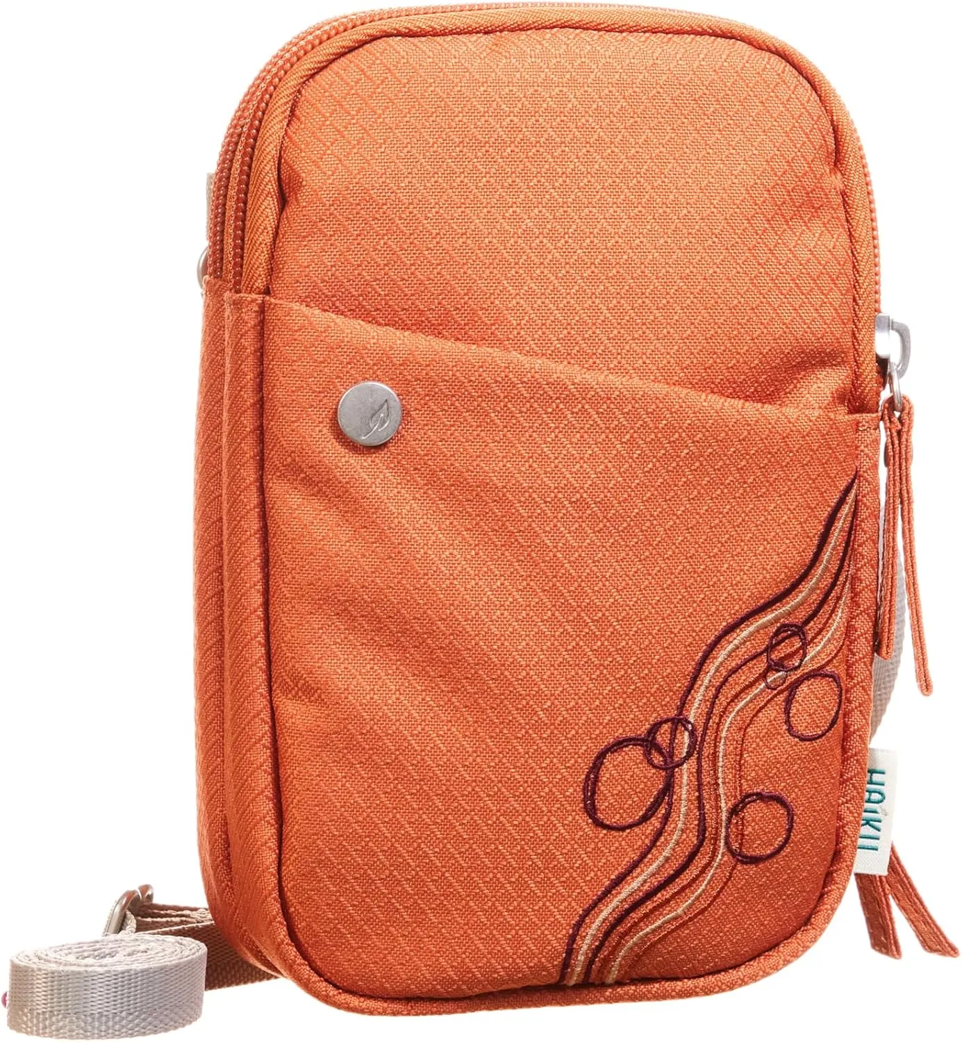 HAIKU Endeavor Pouch, Lightweight Small Crossbody bag, Zip-Around Cell Phone Travel Purse with Card Slots, Adjustable Strap