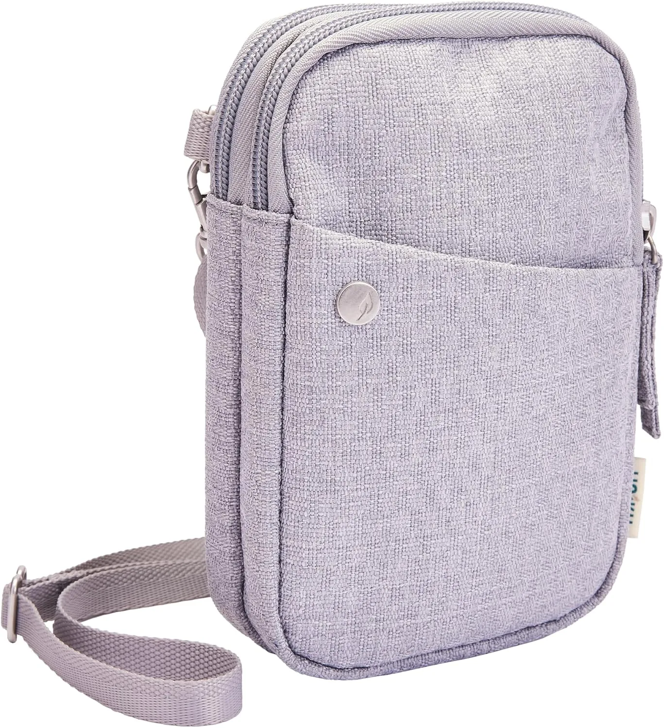 HAIKU Endeavor Pouch, Lightweight Small Crossbody bag, Zip-Around Cell Phone Travel Purse with Card Slots, Adjustable Strap