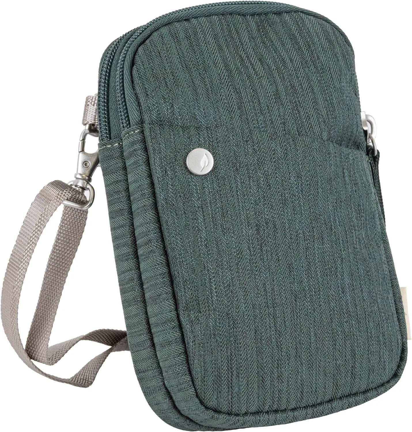 HAIKU Endeavor Pouch, Lightweight Small Crossbody bag, Zip-Around Cell Phone Travel Purse with Card Slots, Adjustable Strap