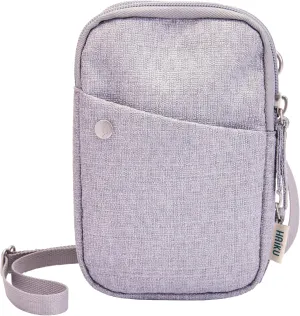 HAIKU Endeavor Pouch, Lightweight Small Crossbody bag, Zip-Around Cell Phone Travel Purse with Card Slots, Adjustable Strap