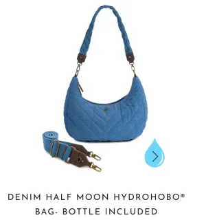 Half Moon HydroHobo® Bag- bottle included