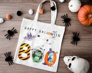 Halloween Vampire Trick or Treat Bag | Trick Or Treat Bag For Kids | Halloween Tote Bag