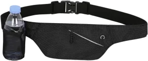 HANABASS Concealed Waist Bag Exercise Travel Elastic Waist Phone Bag Water Bottle Invisiable Single Kettle Pocket