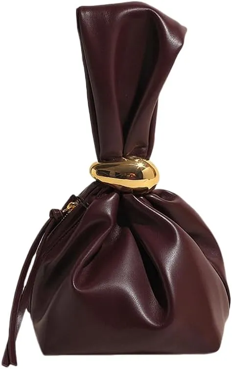 Handbag for Women Wristlet Handbag Sleeve Knot Pouch Portable Purse Tote