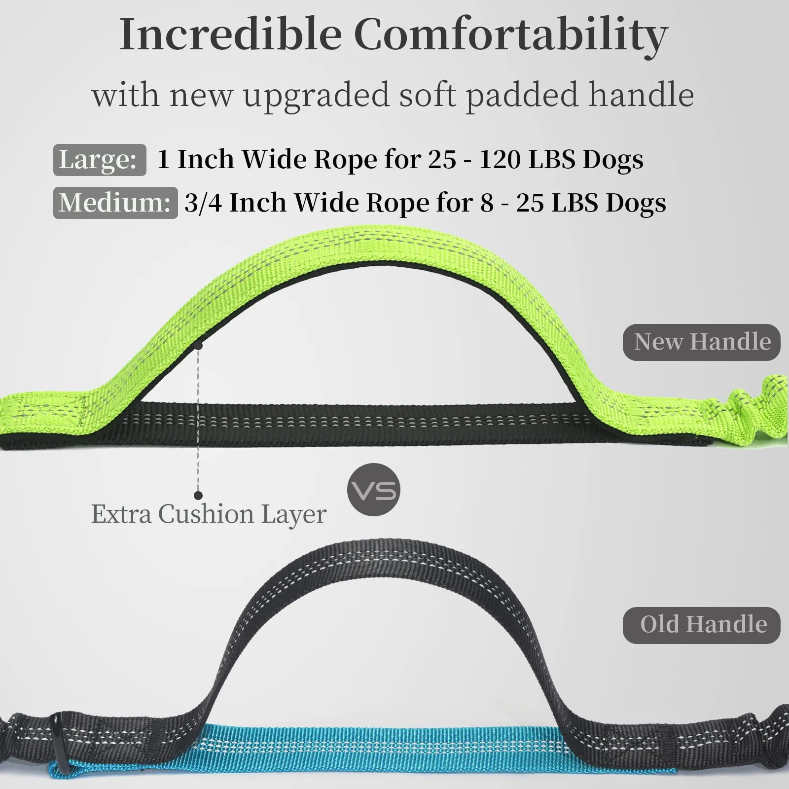 Hands Free Dog Leash with Storage Pouch