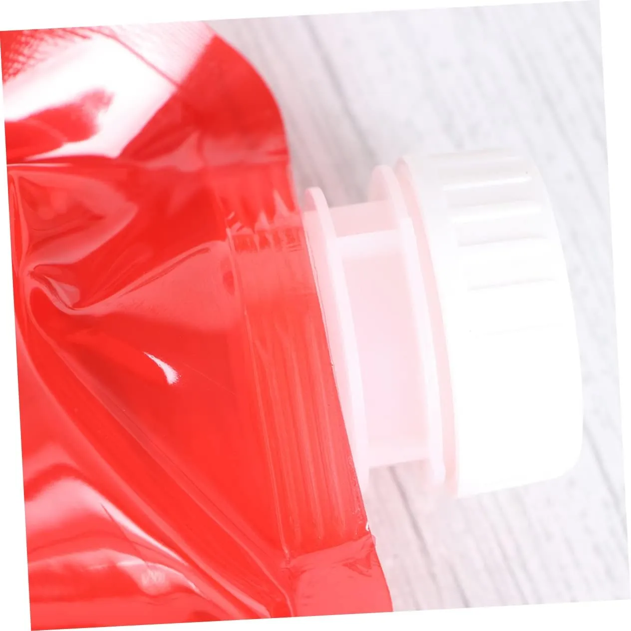 Happyyami 2sets Food-grade Pe Camping Water Bag Large Capacity Car Water Container for Hiking 2pcs*2