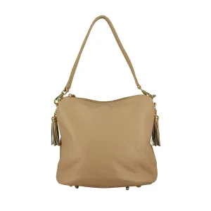 HARPER - NEUTRAL BEIGE LEATHER