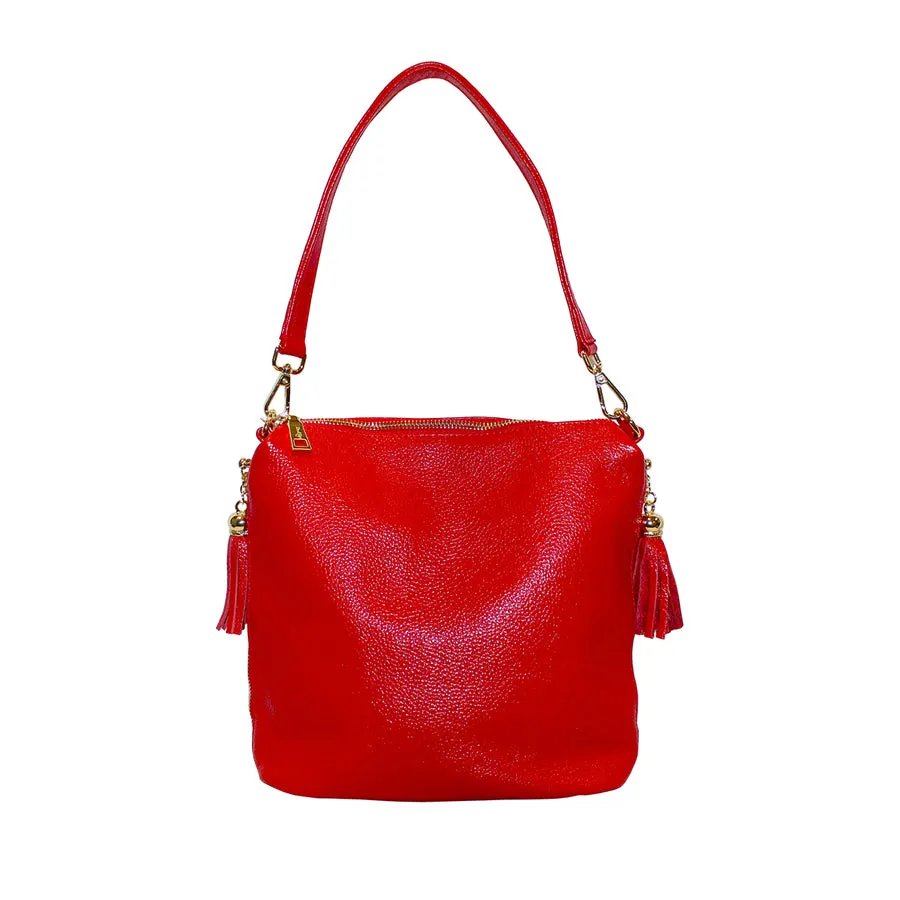 HARPER - RED LEATHER