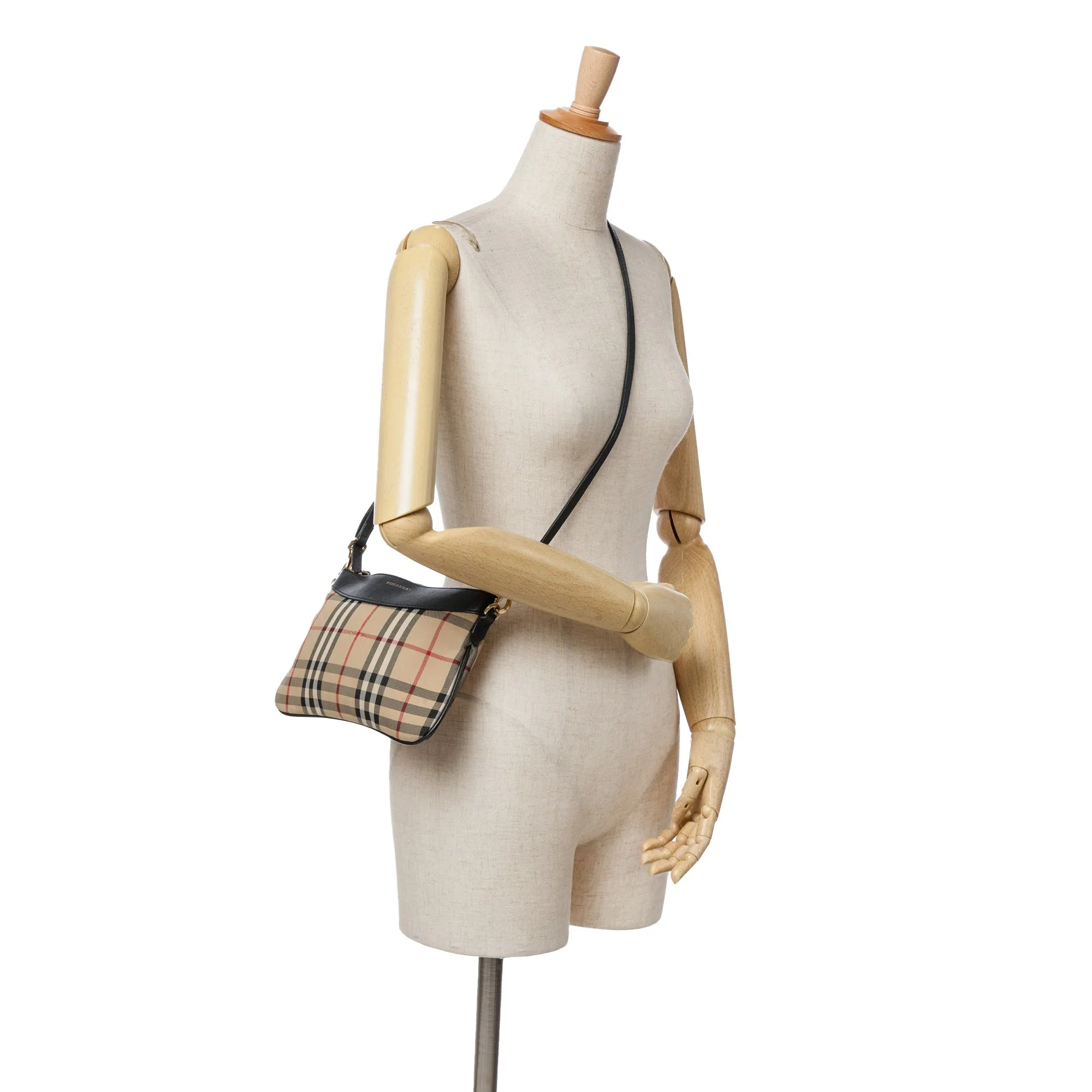 Haymarket Check Canvas Peyton Crossbody