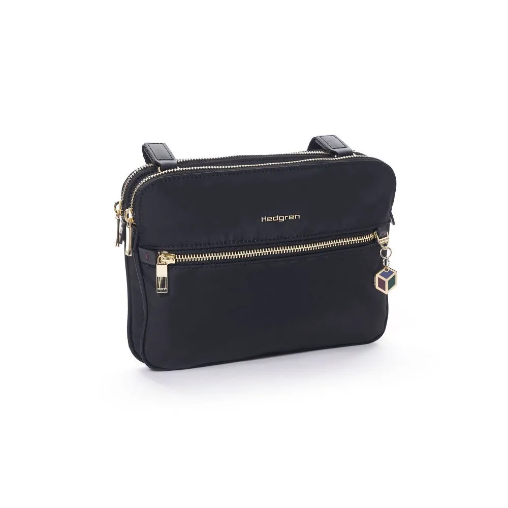 Hedgren Charm Attraction Cross Body Bag 24Cm Black Blacksize 24Cm