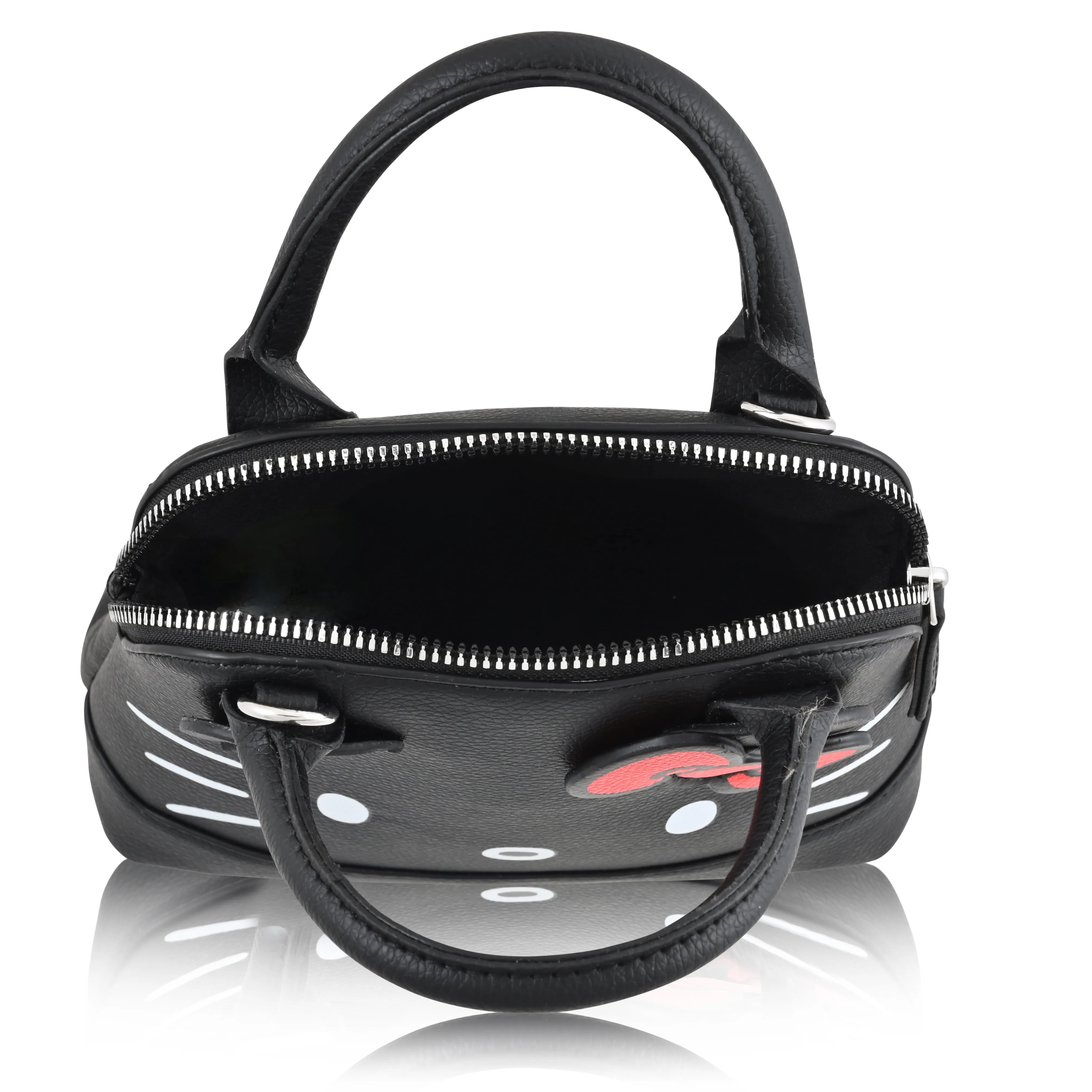 Hello Kitty Black Leather Shoulder & Crossbody Bag – Sanrio Official