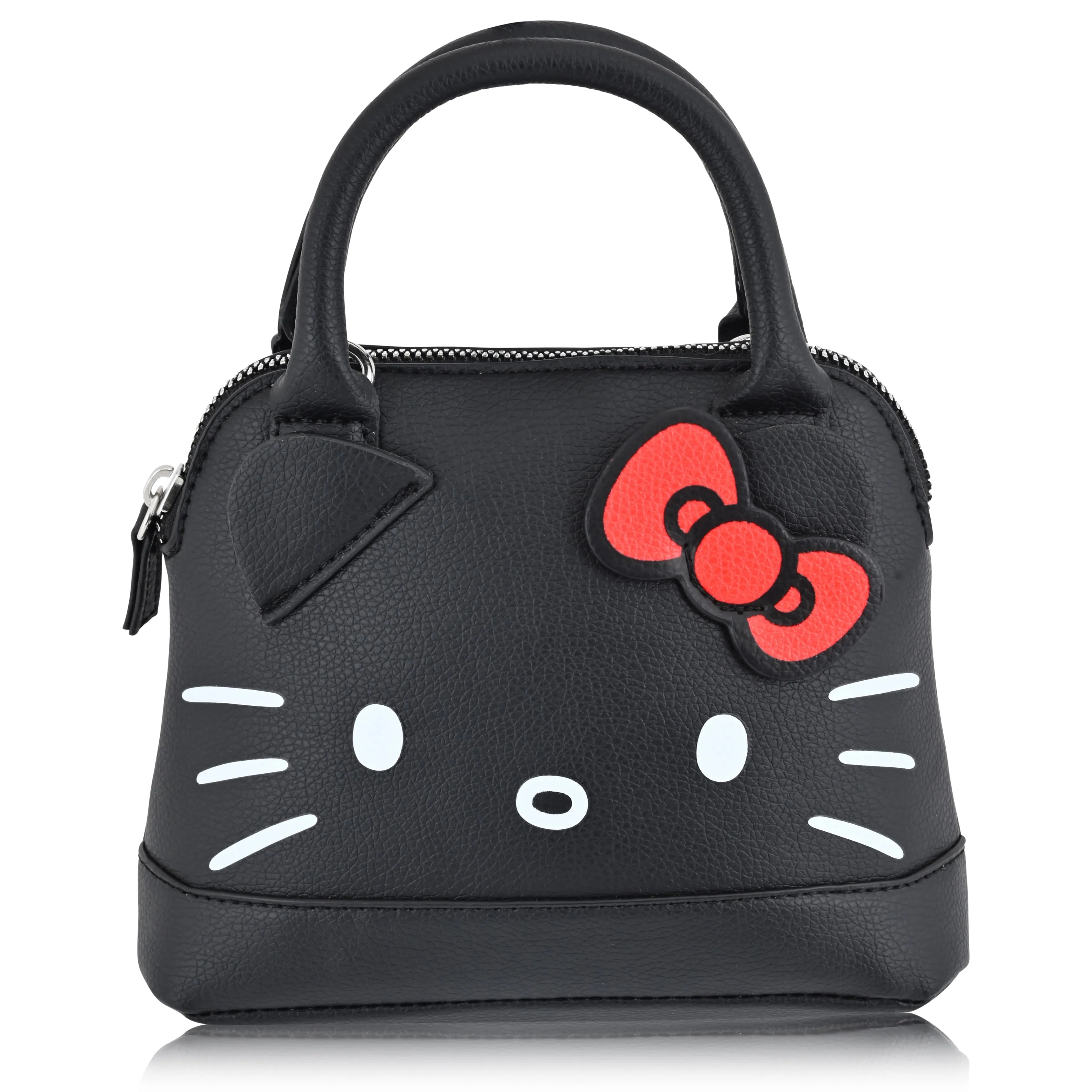 Hello Kitty Black Leather Shoulder & Crossbody Bag – Sanrio Official
