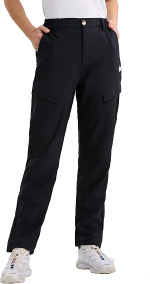 HOTSUIT Water Resistant Quick Dry Lightweight Elastic Waist Women's Hiking Pants