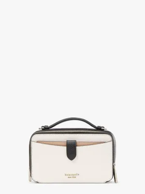 Hudson Colorblocked Double-Zip Crossbody