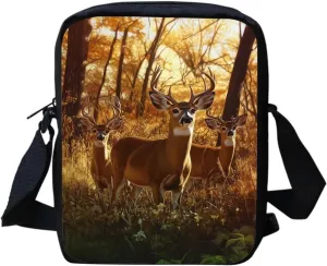 HUGS IDEA Animals Face Small Crossbody Bags Shoulder Handbag