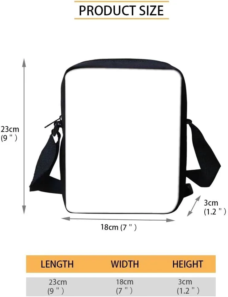 HUGS IDEA Animals Face Small Crossbody Bags Shoulder Handbag