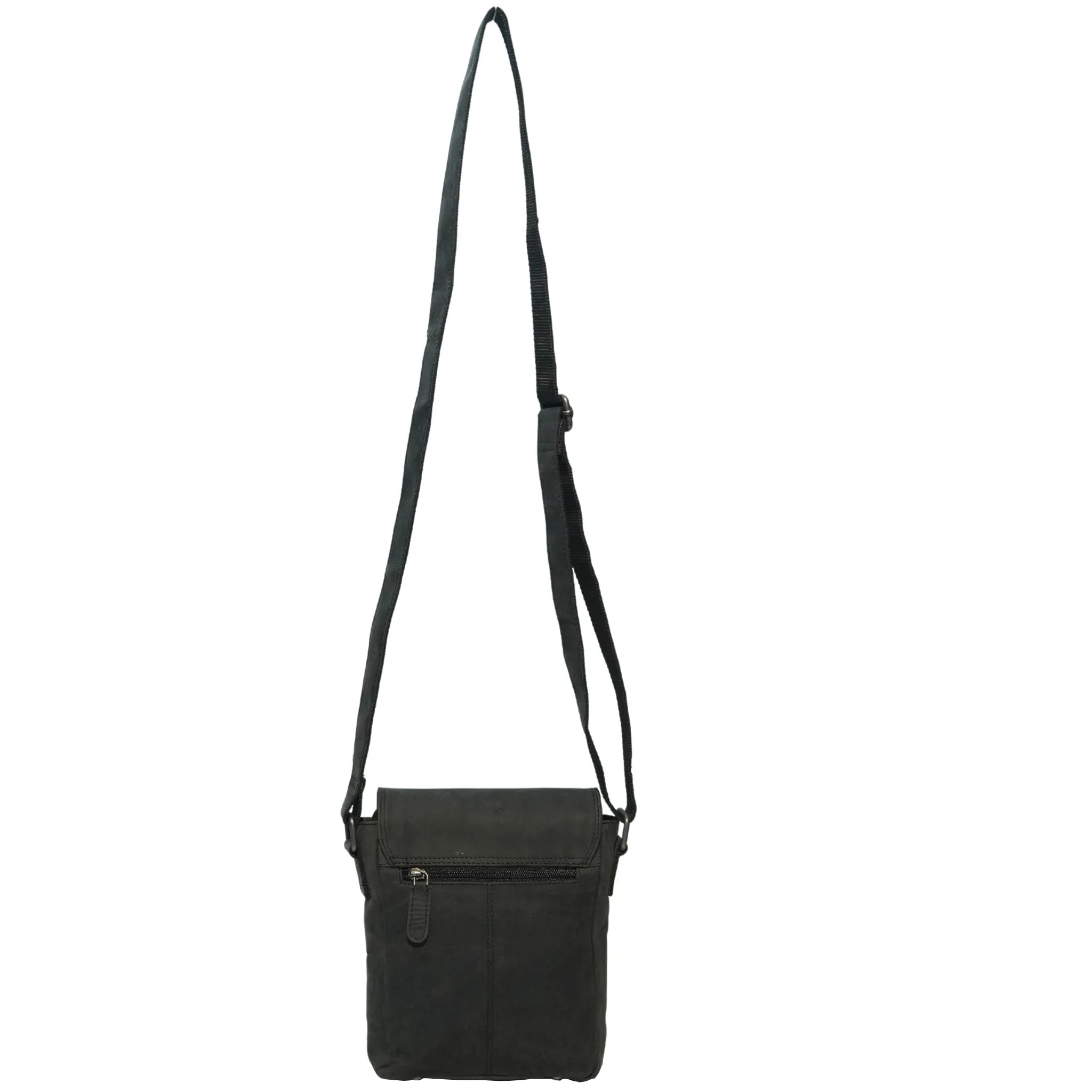 Hunter Leather Crossbody Bag - HF109