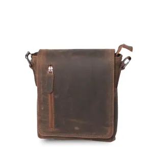 Hunter Leather Crossbody Bag - HF109