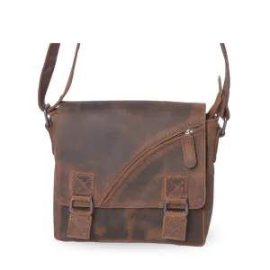 Hunter Leather Crossbody Bag - HF147