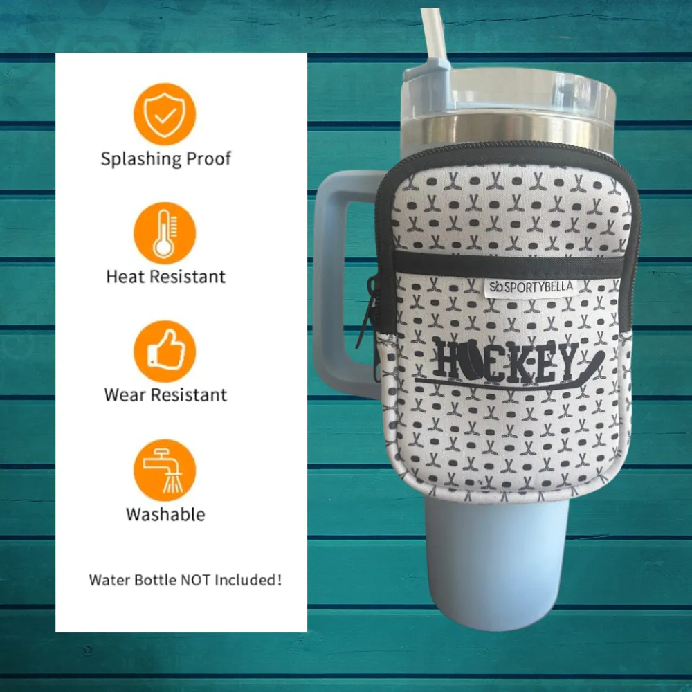 Ice Hockey Water Bottle Pouch
