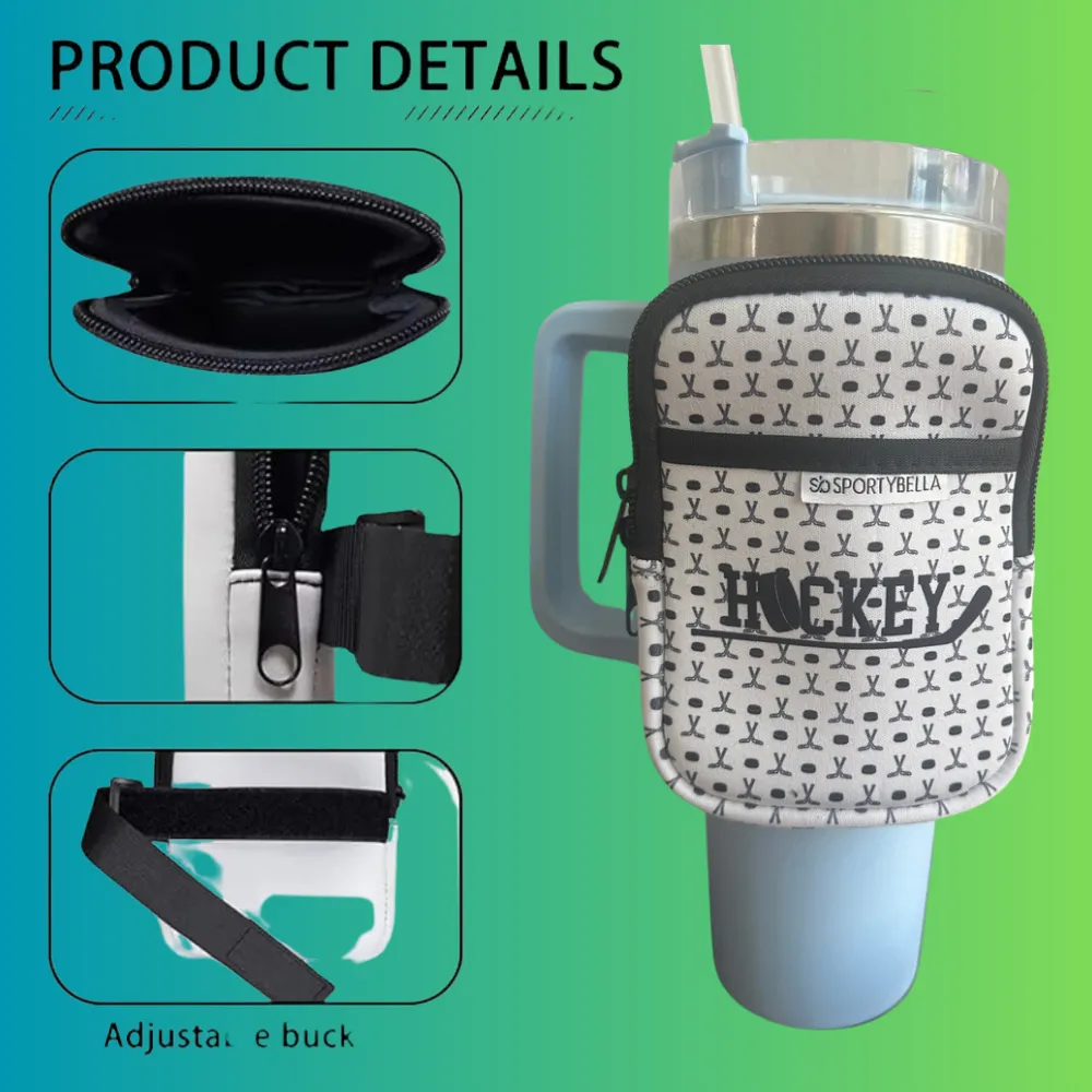 Ice Hockey Water Bottle Pouch