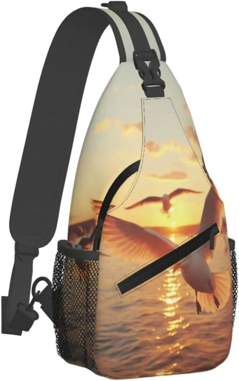 isometric 3d render Men's And Women's Small Crossbody Bags Chest Bags Daily Bags Are Suitable For Outdoor Hiking Trips