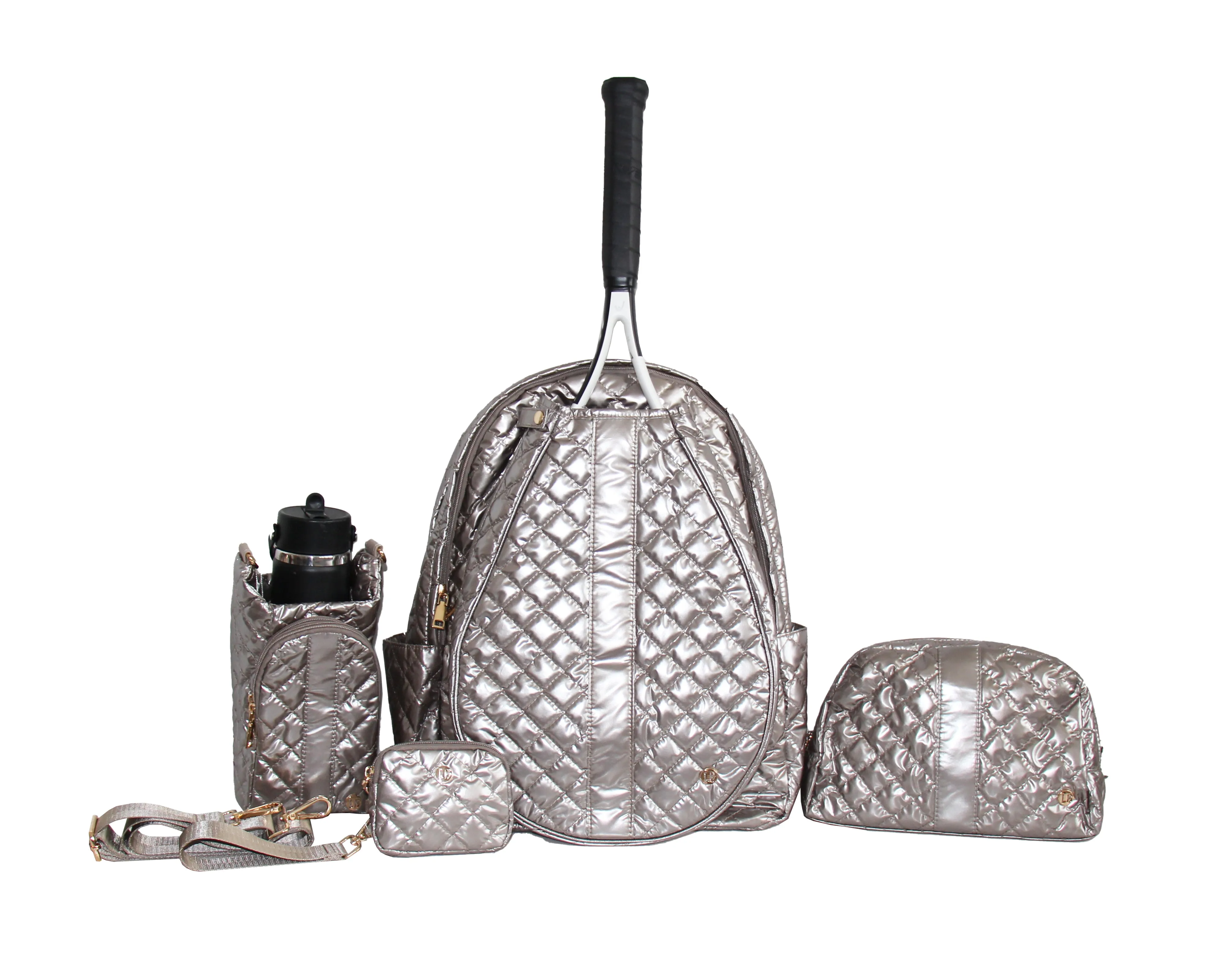 Jennifer Drink Carrier Glazing Gunmetal
