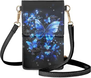 JEOCODY Touch Screen Phone Purse, Lightweight Small Wallet Purses and Handbags with a Shoulder Strap for Women