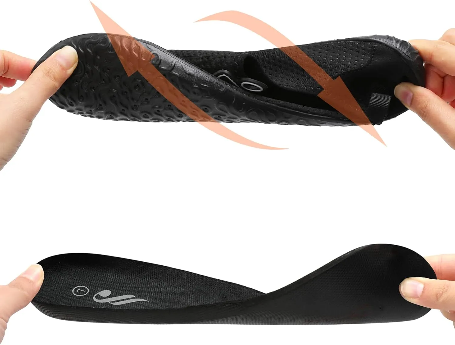 JIASUQI Athletic Hiking Beach Water Shoes Barefoot Aqua Swim Sports Walking Shoes for Women Men