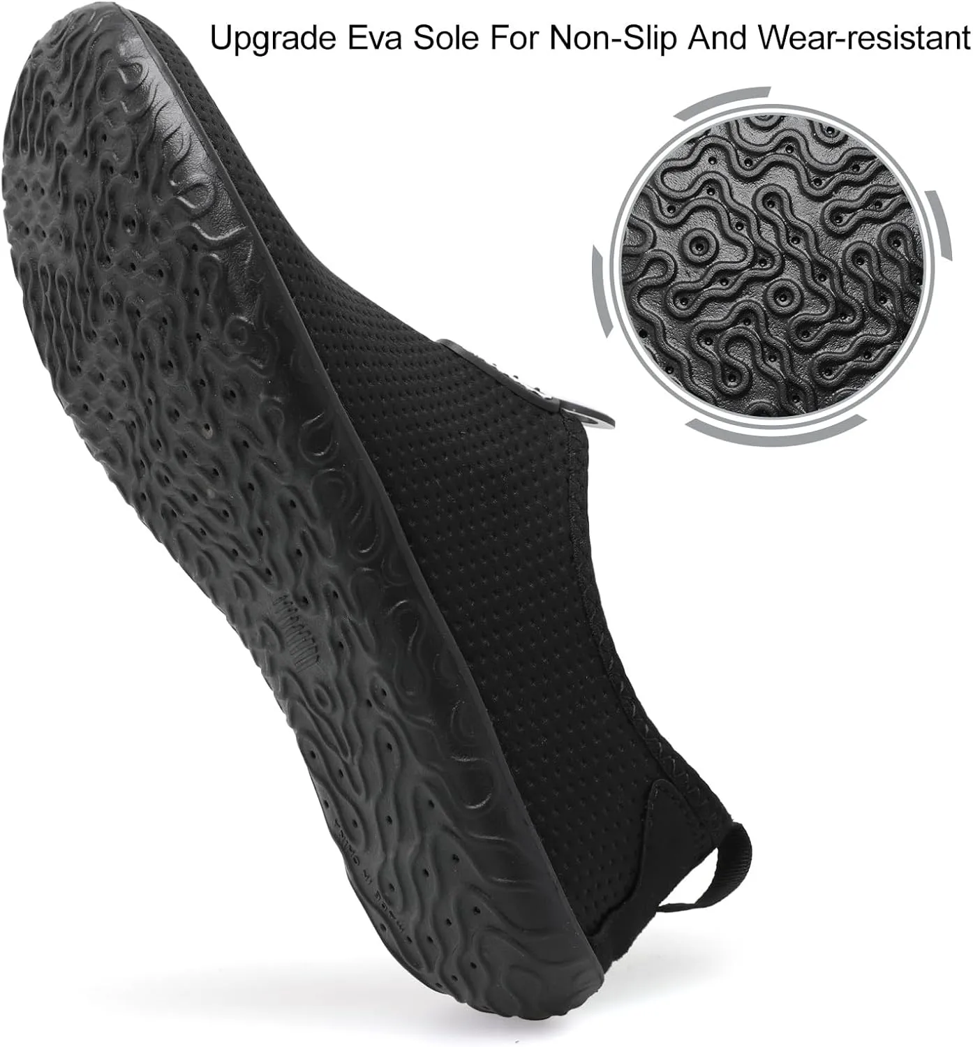 JIASUQI Athletic Hiking Beach Water Shoes Barefoot Aqua Swim Sports Walking Shoes for Women Men