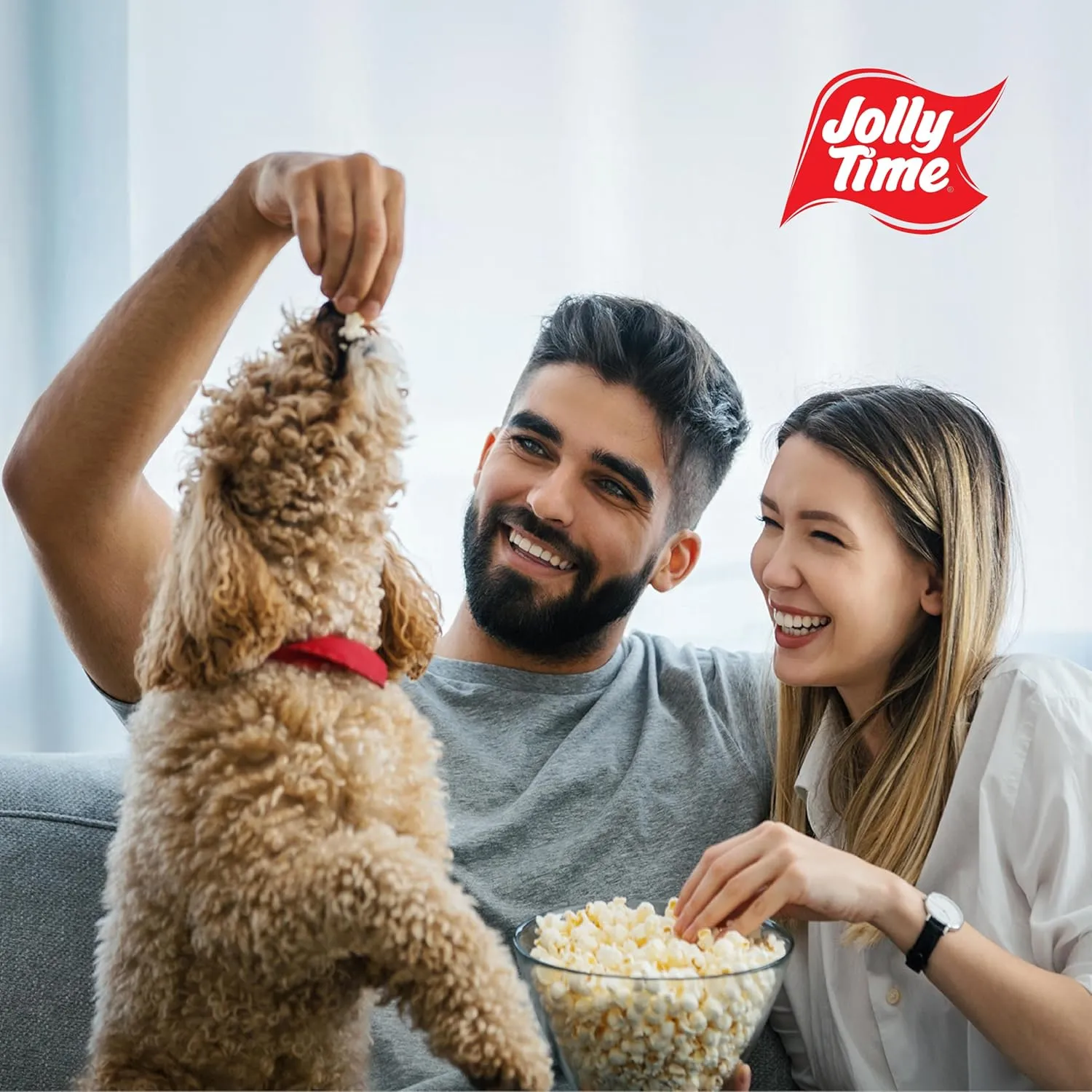 Jolly Time Simply Popped, Vegan, Dairy Free Microwave Popcorn, 3oz Sharing Bag, 3 Bags Per Carton (Simply Popped Sea Salt, 3 Ounce (Pack of 36))