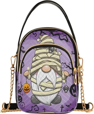 JSTEL Small Crossbody Bag for Women with Compartments,Long Strap Crossbody Purse Polyester Phone Purse Wallet