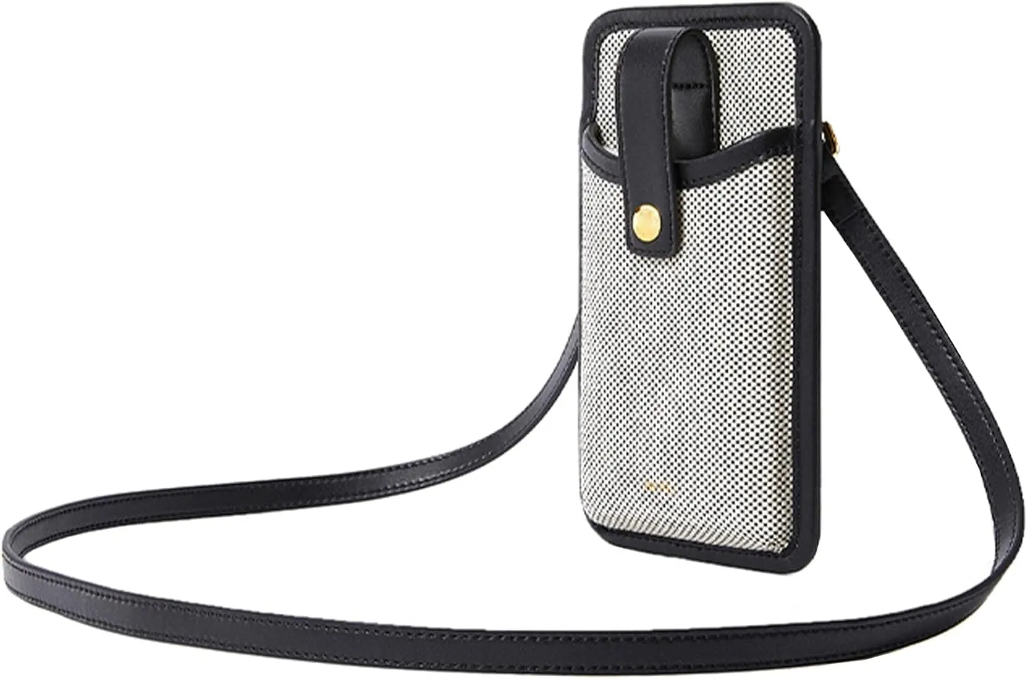 JW PEI Aylin Canvas & Quinn Vegan Leather Cell Phone Crossbody Bag