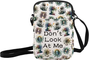 JXGZSO Funny Snake Women Cosmetic Bag Greek Makeup Zipper Pouch Hair Lady Travel Bag Greek Mythology Gift (Snake Crossbody)