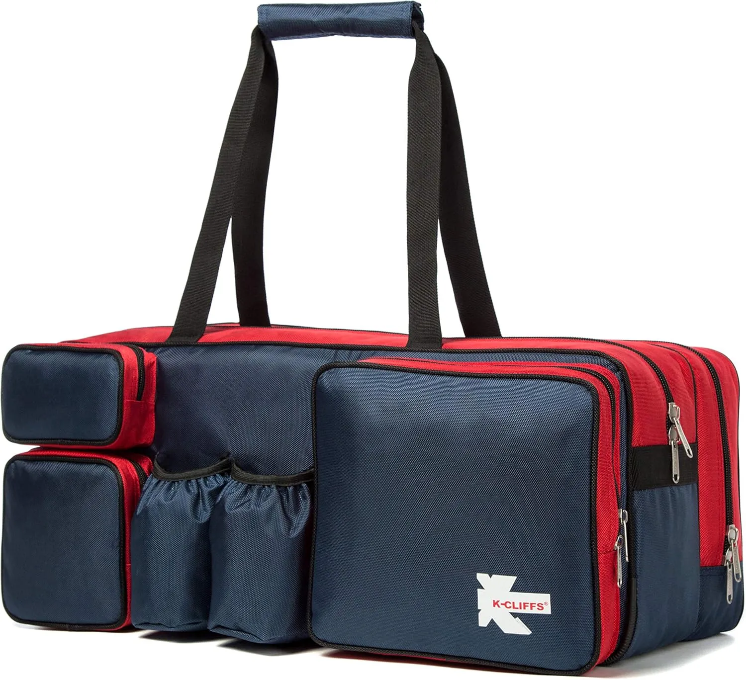 K-Cliffs Tennis Racket Bag | Deluxe Ballistic Nylon | Shoe Compartment