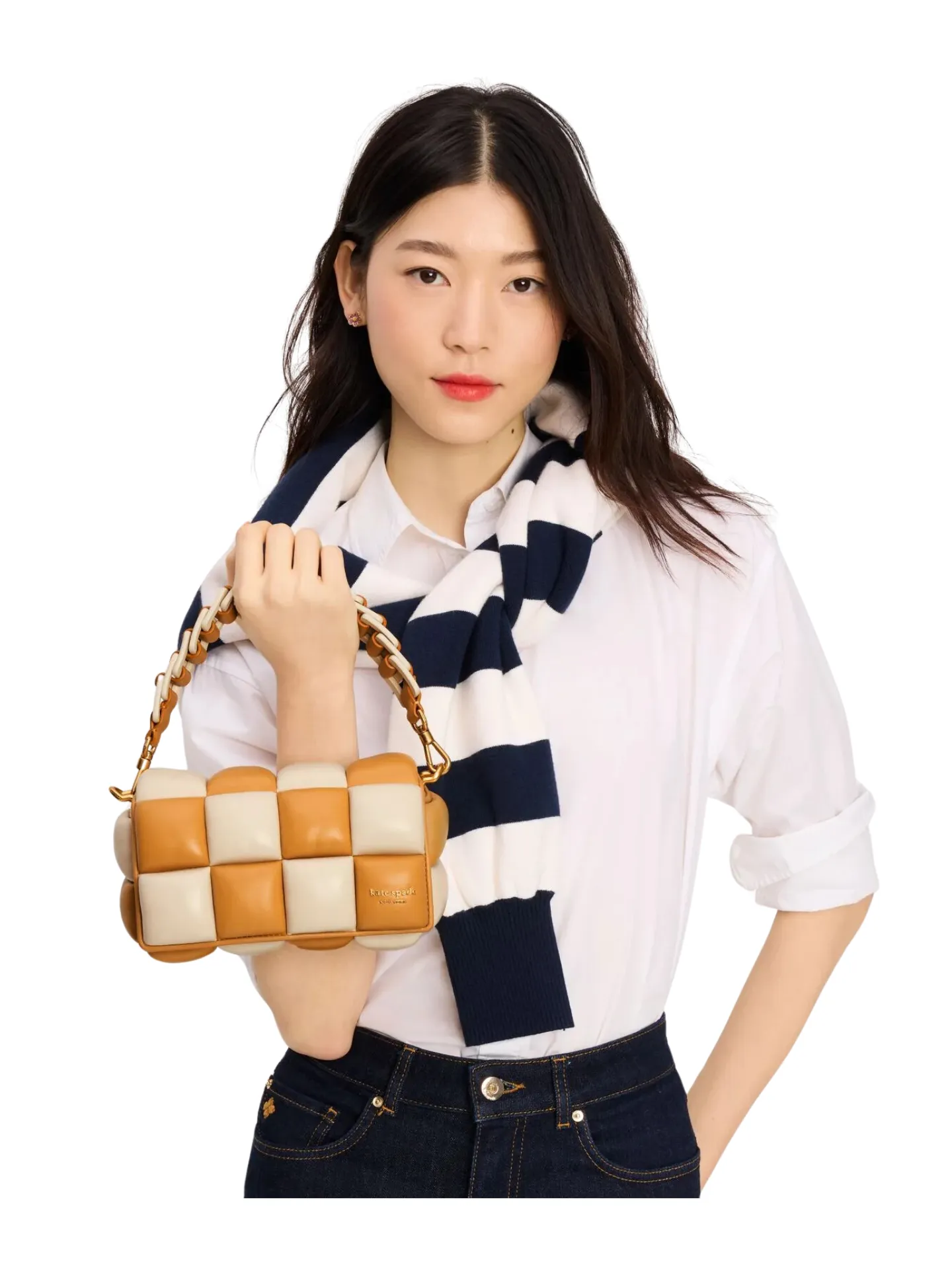Kate Spade Boxxy Colorblocked East-West Crossbody Bare Multi
