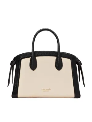Kate Spade Knott Colorblocked Medium Zip-Top Satchel Allspice Cake Multi