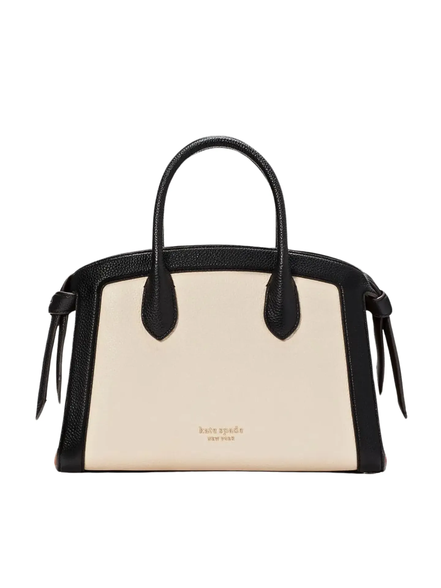 Kate Spade Knott Colorblocked Medium Zip-Top Satchel Allspice Cake Multi