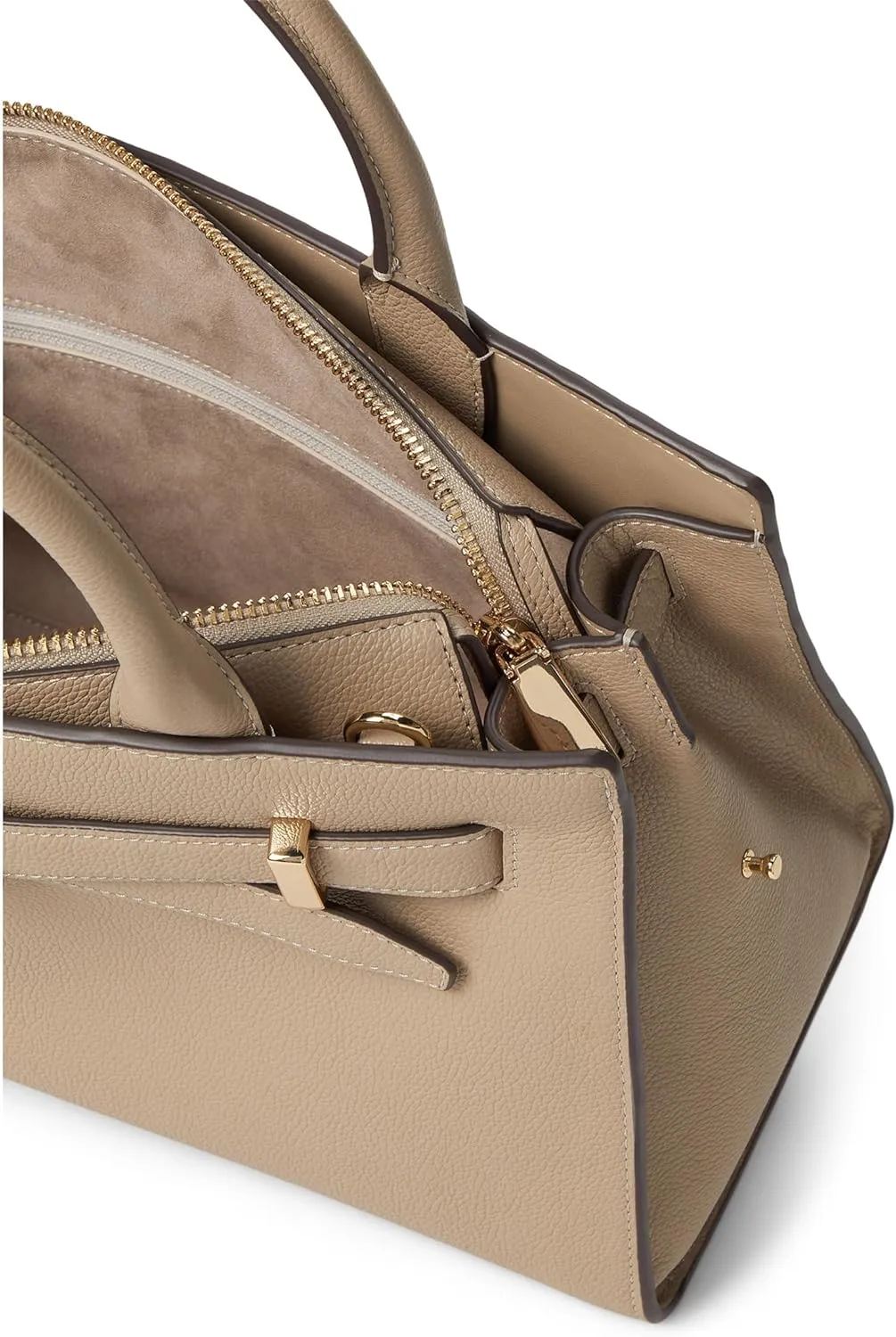 Kate Spade New York Deco Pebbled Leather Medium Satchel