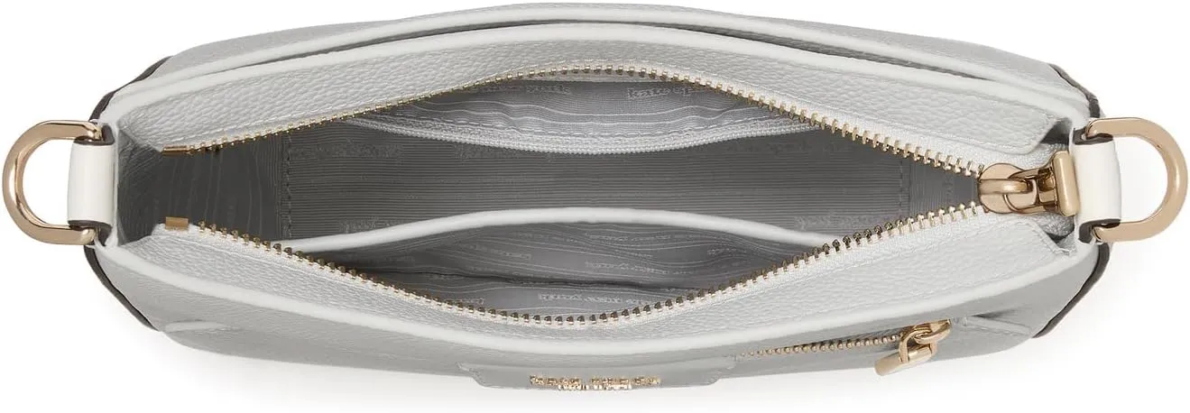 kate spade new york Hudson Colorblocked Pebbled Leather Large Messenger Crossbody