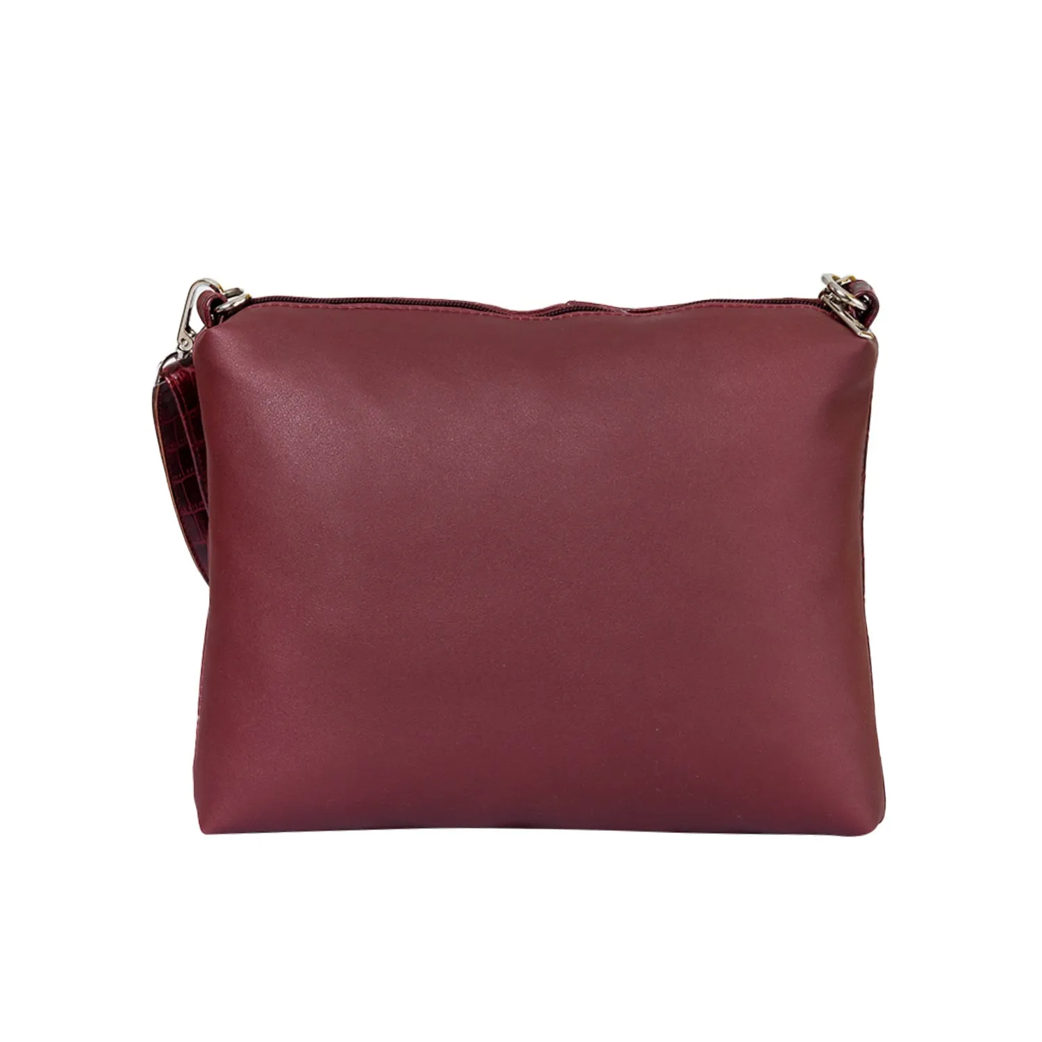 Khadim Crossbody Sling Bag with Detachable & Adjustable Long Strap for Women